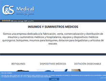 Tablet Screenshot of cysmedical.com